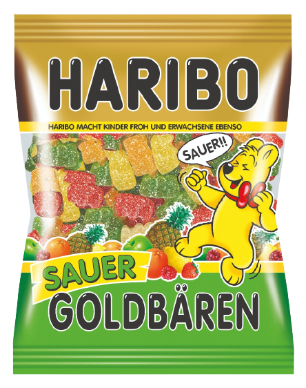 Haribo Goldbär sauer, 30 x 100g