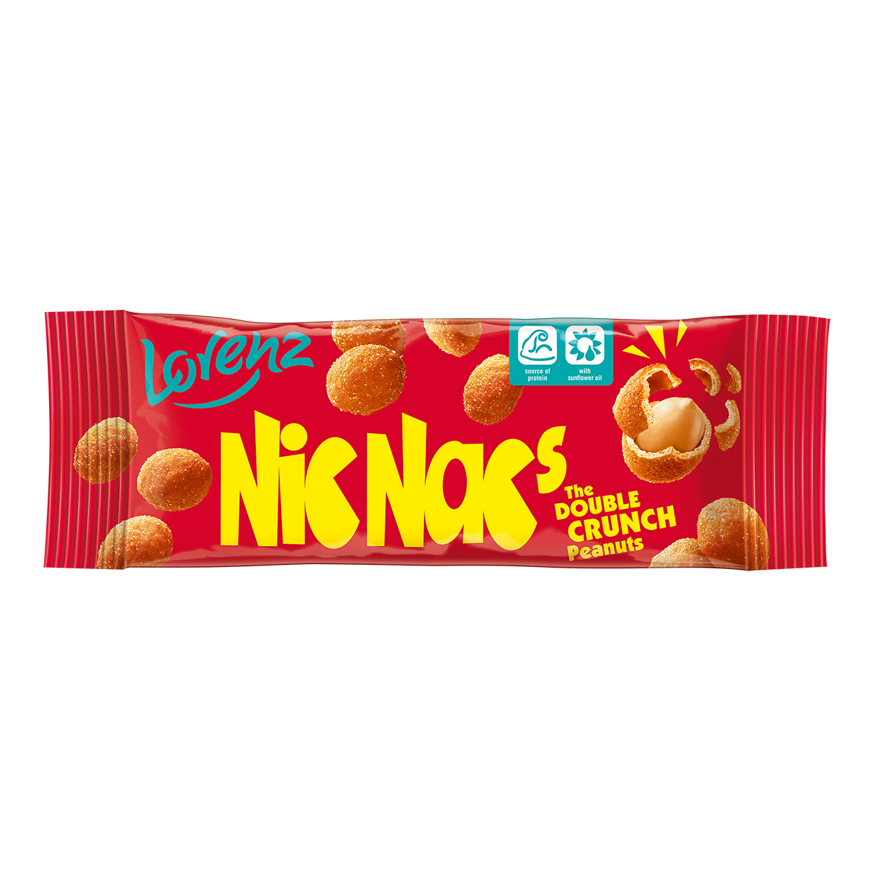 Nic Nac's Peanuts, 24 x 40g