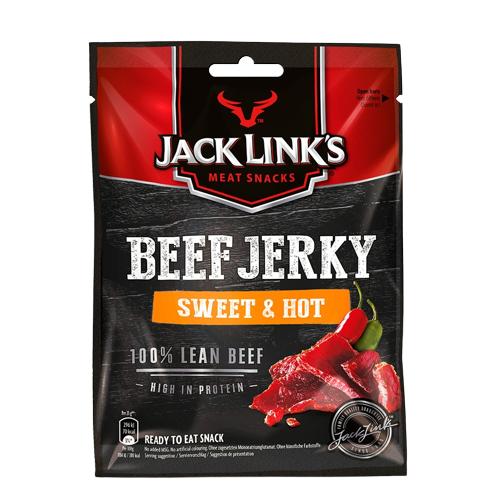 JL Beef Jerky Original, 12 x 25 g