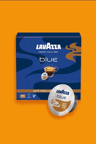 Lavazza BLUE Caffè Crema Lungo, 100 Kapseln