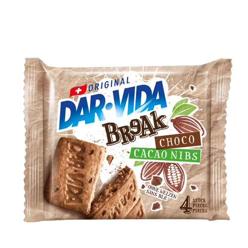 Dar-Vida Break Choco & Cacaonibs, 20 x 44g
