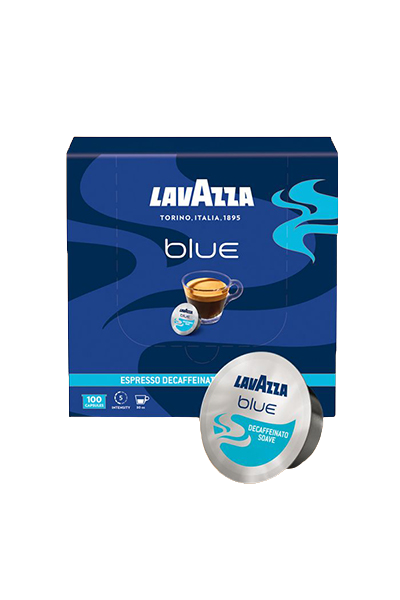 Lavazza BLUE Espresso Decaffeinato Soave, 100 Kapseln